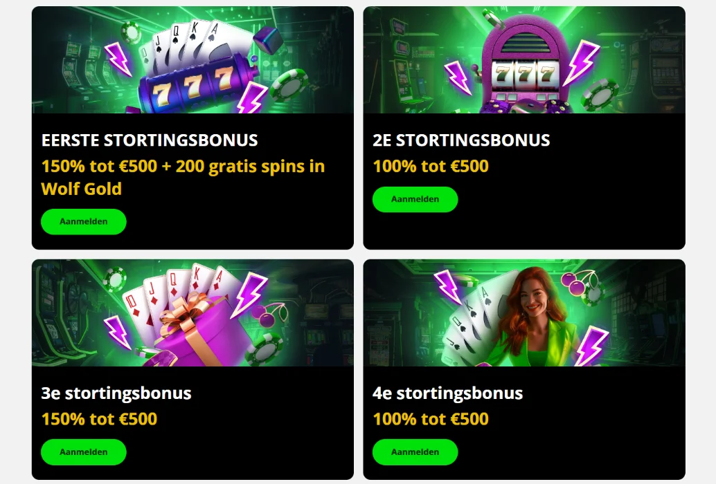 Promoties bij Slot7 – cashback, herlaadbonussen en wekelijkse toernooien