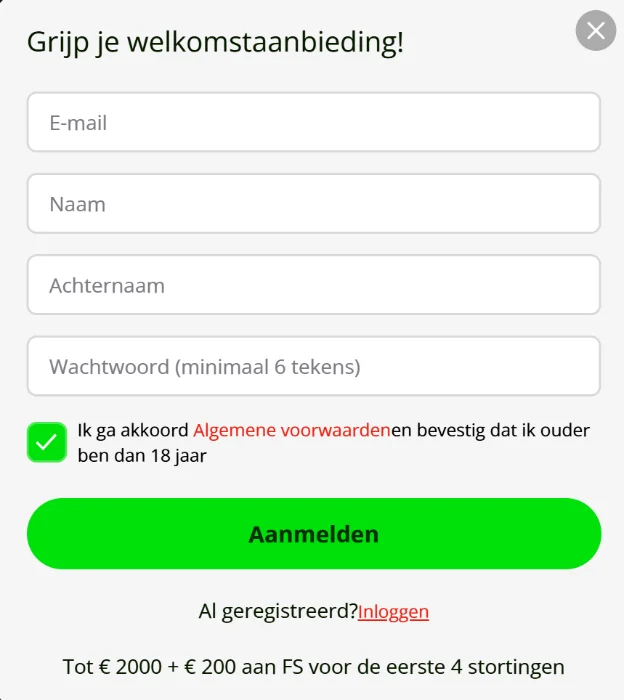 Registratie en inloggen bij Slot7 – account aanmaken en KYC-verificatie